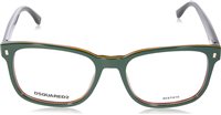 Montatura vista Dsquared Uomo D2 0008XGW/18 GREEN HAVANA55 - D2 0008XGW/18 GREEN HAVANA55